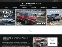 Tablet Screenshot of chapmanacura.com
